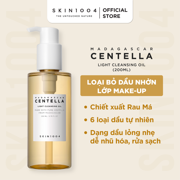  Dầu tẩy trang Skin1004 Madagascar Centella Light Cleansing Oil 200ml 