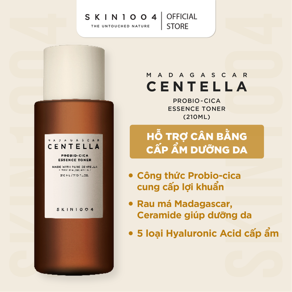  Nước hoa hồng SKIN1004 Madagascar Centella Probio-Cica Essence Toner 210ml 