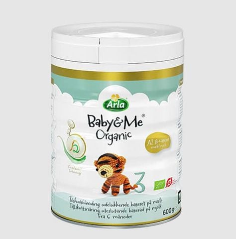  Sữa Arla Baby&Me Organic A2 (600g) 