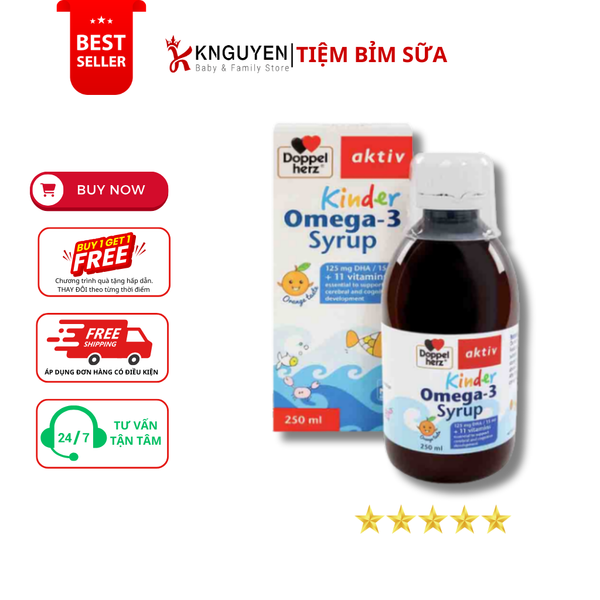  Kinder Omega-3 Syrup Doppelherz 250ml 