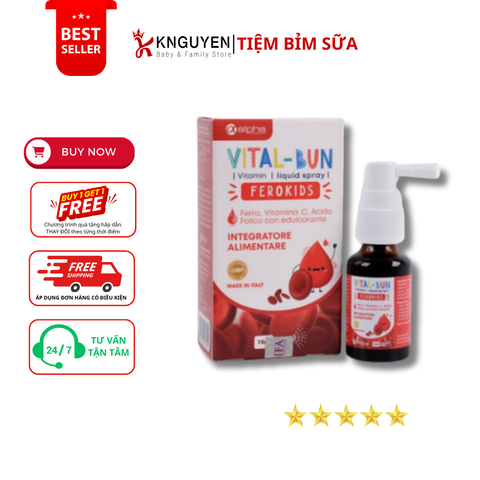  Sắt Vital Bun Ferokids 0M+ 