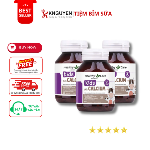  Canxi Sữa Healthy Care 60 viên 