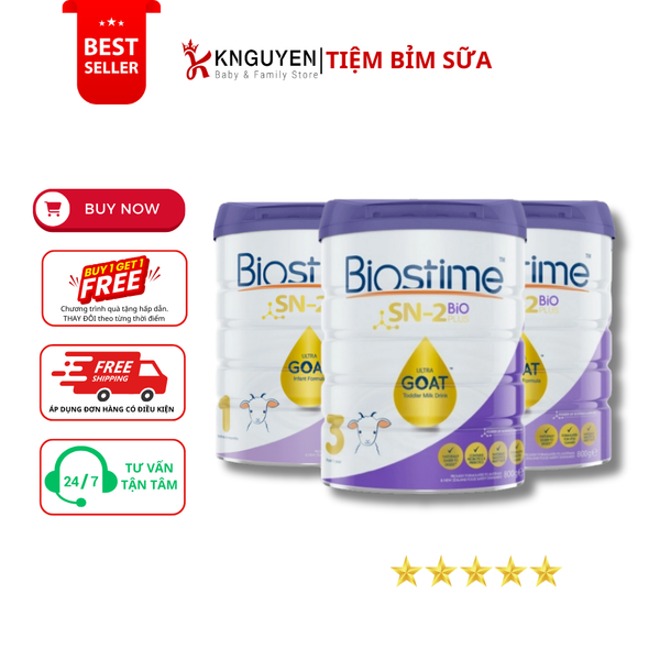 Sữa Dê Biostime SN-2 Bio Plus 800g 