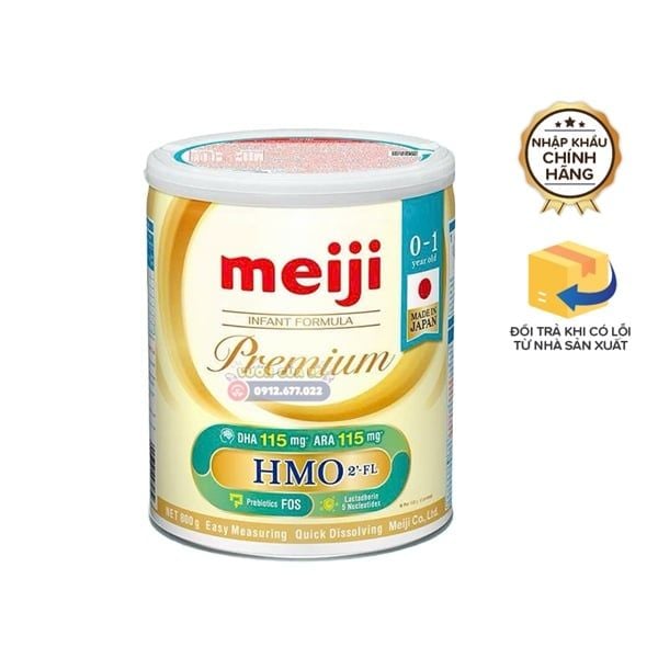  Sữa Meiji Premium Nhật Bản (bổ sung HMO 2'-FL) 