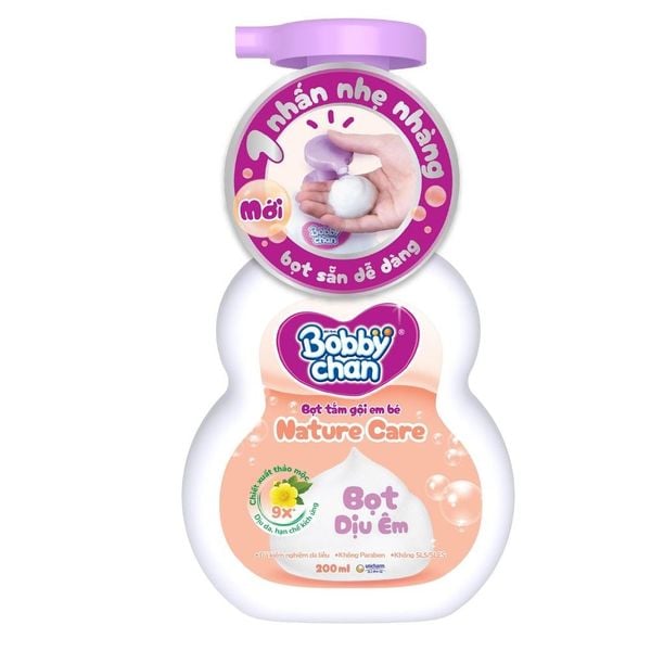  Bọt Tắm gội Bobby Chan NatureCare (50ml) 