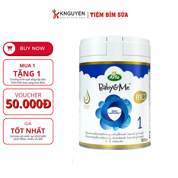  Sữa Arla Baby&Me HMO (800g) 
