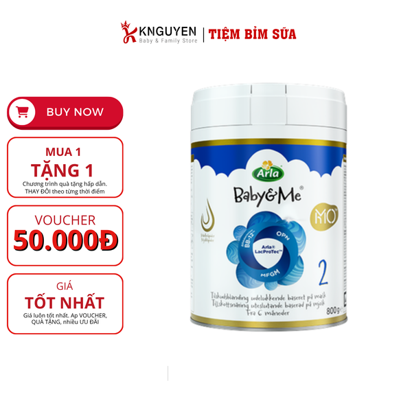  Sữa Arla Baby&Me HMO (800g) 