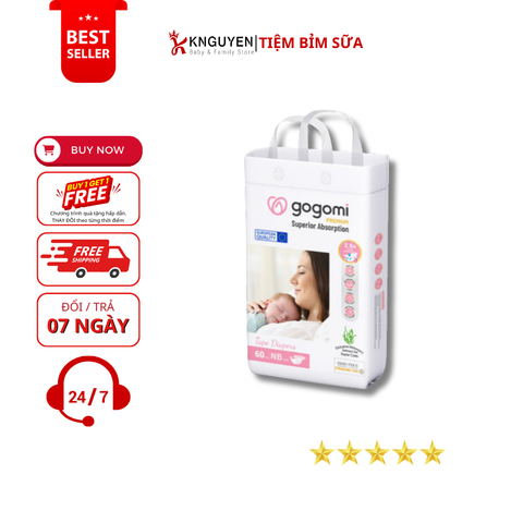  Bỉm Gogomi Premium 