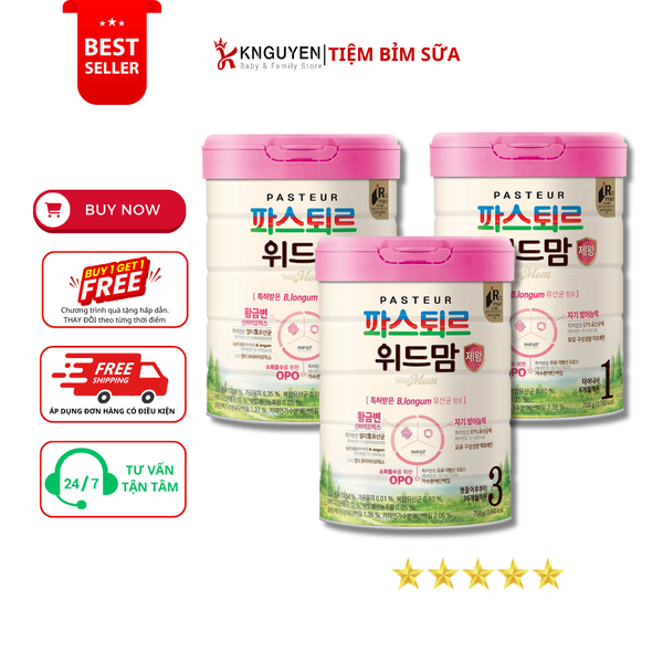  Sữa bột Hàn Quốc cao cấp With Mom Premium (750g) 