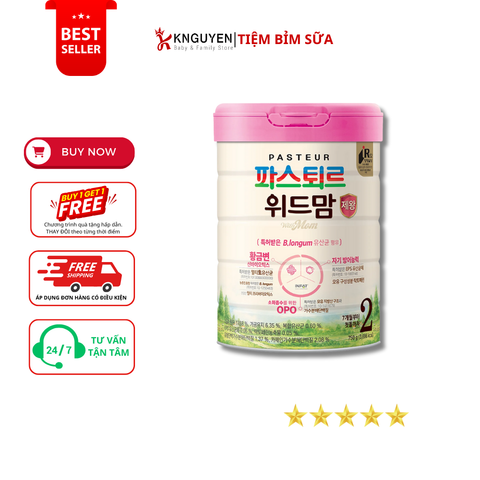  Sữa bột Hàn Quốc cao cấp With Mom Premium (750g) 
