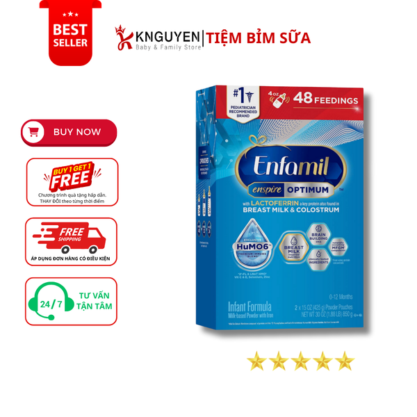  Sữa Enspire Infant Formula 0-12m 