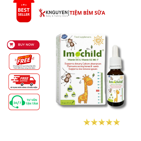  Vitamin D3&K2 MK7 Imochild 20ml 