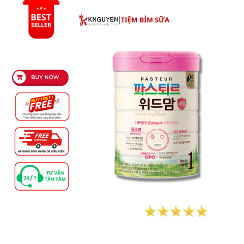 Sữa bột Hàn Quốc cao cấp With Mom Premium (750g) 