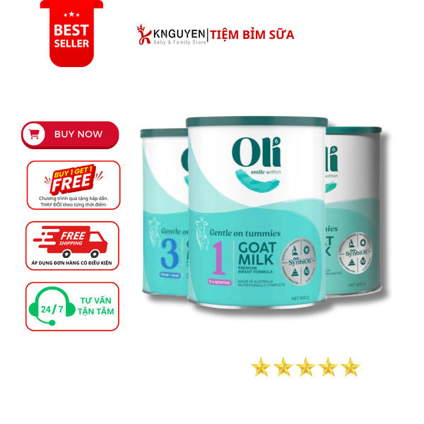  Sữa Dê Úc Oli6 (800g) 