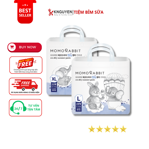  BỈM ĐÊM QUẦN - MOMO RABBIT HÀN QUỐC 