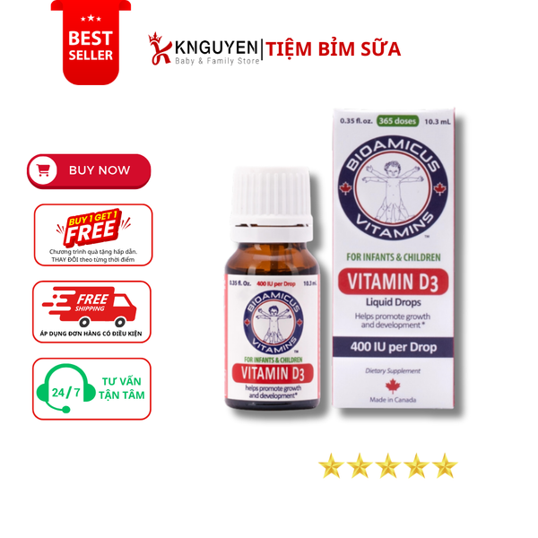  Vitamin D3 Bioamicus 10.3ml 