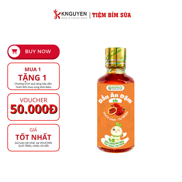  Dầu Ăn Dặm Anpaso  50ML 