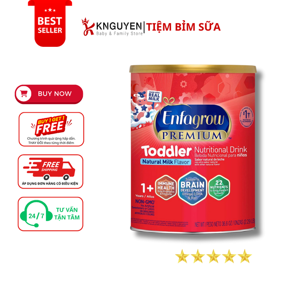  Sữa bột Enfagrow Premium đỏ 1.04kg (1-3 tuổi) 