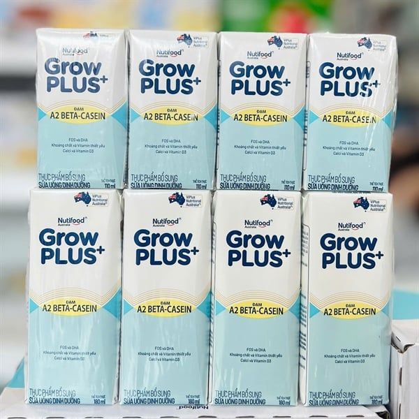  [1Y+] Sữa nước Grow Plus+ Đạm A2 Beta-Casein (110ml) 