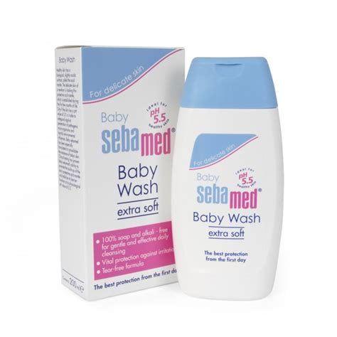  Sữa tắm gội dịu nhẹ toàn thân cho bé Sebamed pH5.5 (200ml) 