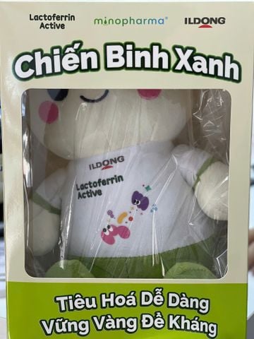  (TP) Gấu Bông Chiến Binh Xanh Lactoferin 