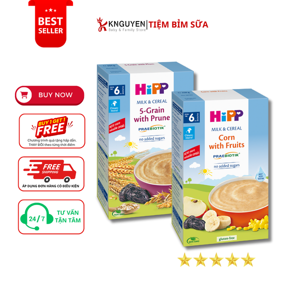  Bột Ăn Dặm Hipp (4m+) - 250g 