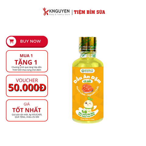  Dầu Ăn Dặm Anpaso  50ML 