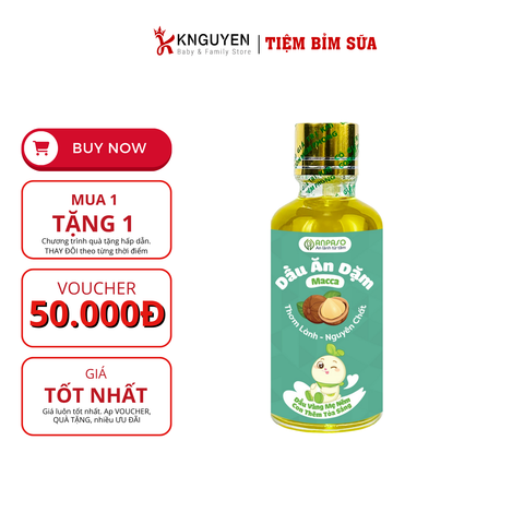  Dầu Ăn Dặm Anpaso  50ML 