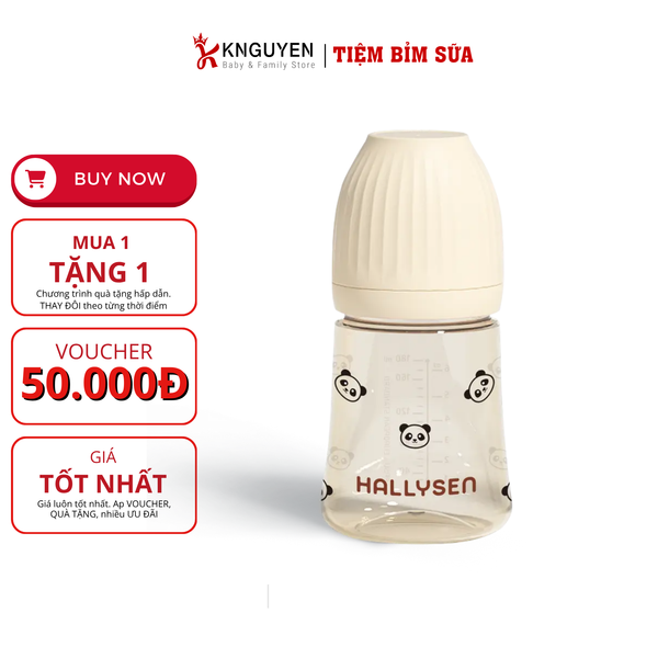  Bình sữa PPSU Hallysen 