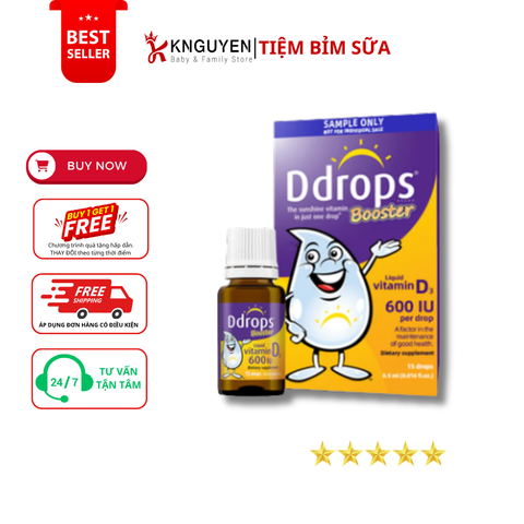  Vitamin D Drop 600IU  (1Y+) 