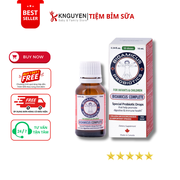  Men Vi Sinh 10 Chủng Bioamicus Complete Canada 