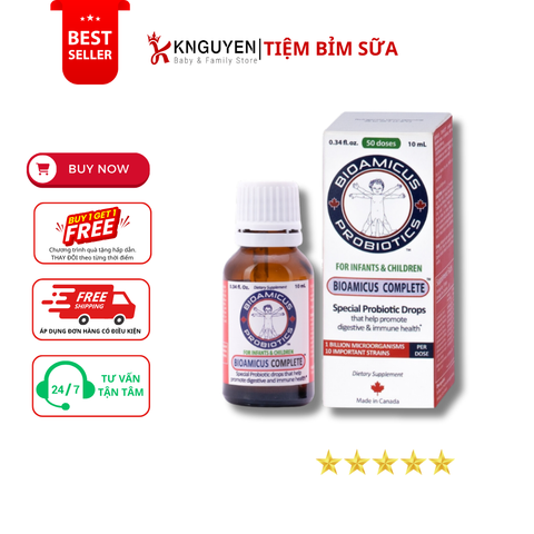  Men Vi Sinh 10 Chủng Bioamicus Complete Canada 