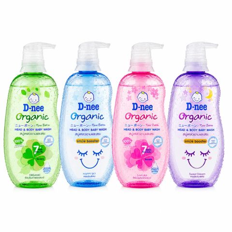  Tắm Gội Toàn Thân Em Bé Baby D-Nee 380ml 