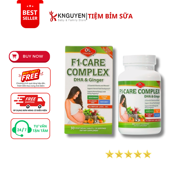  F1-Care Complex - Vitamin tổng hợp số 1 cho bà bầu 