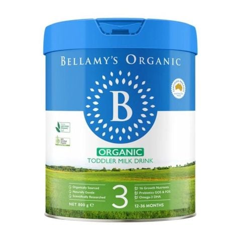  Sữa Bellamy’s Organic 8HMO (800g) 
