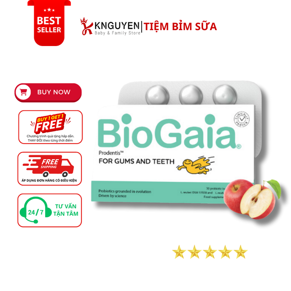  Viên ngậm men vi sinh Nha Khoa BioGaia ProDentis 