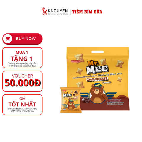  Bánh Gấu Nhỏ Mr.Mee (Gói 15g ) 