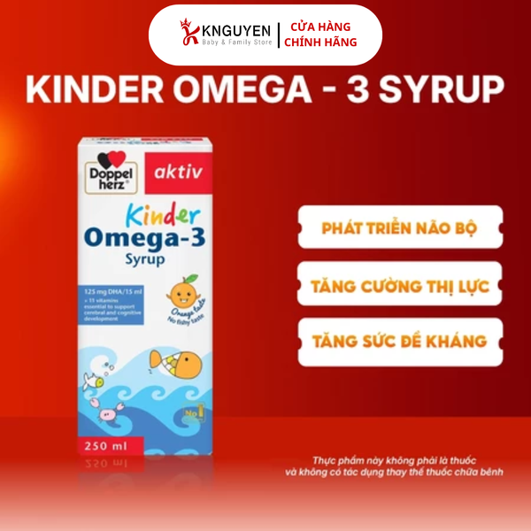  Kinder Omega-3 Syrup Doppelherz 250ml 