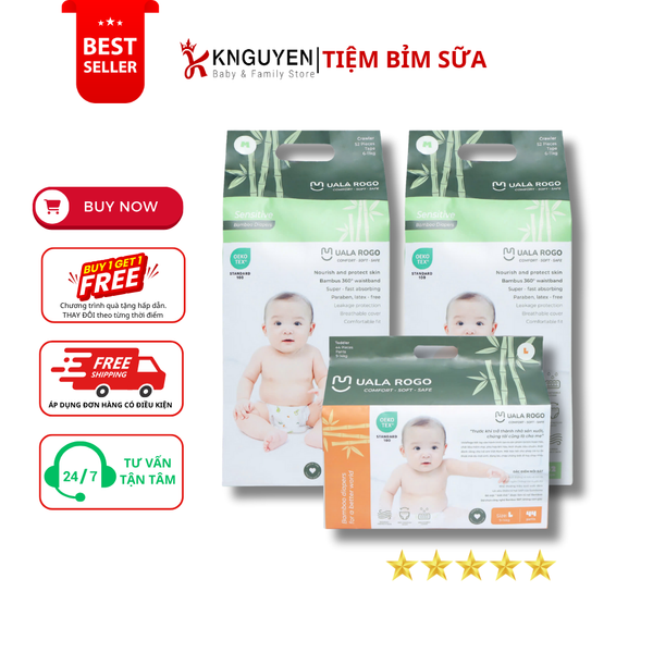  Bỉm Cao Cấp UalaRogo 