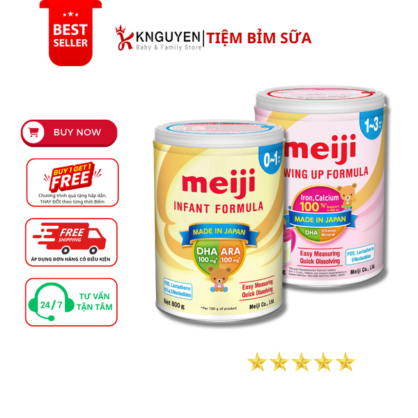  Sữa Meiji Infant Formula Lon 800g (hàng NK) 