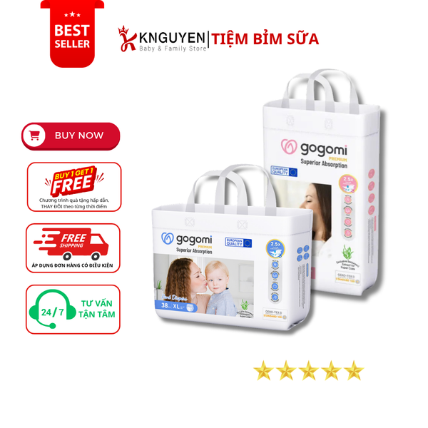  Bỉm Gogomi Premium 