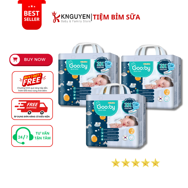  Bỉm Goo:by Premium ban đêm 