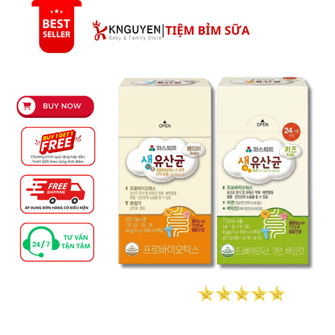  Men Vi Sinh Kids Sysy Pro 20 gói 
