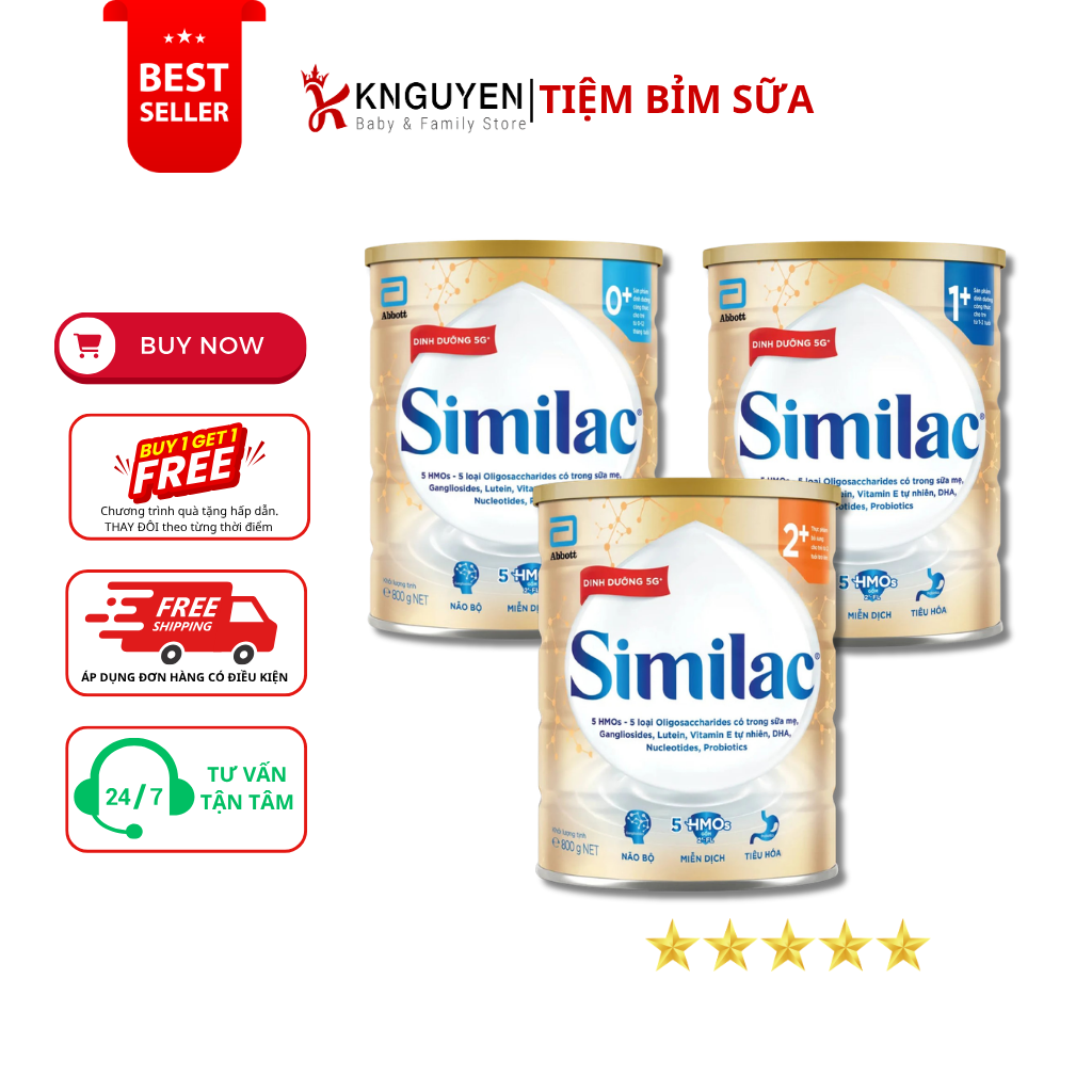  Sữa Similac 5G (800g) 