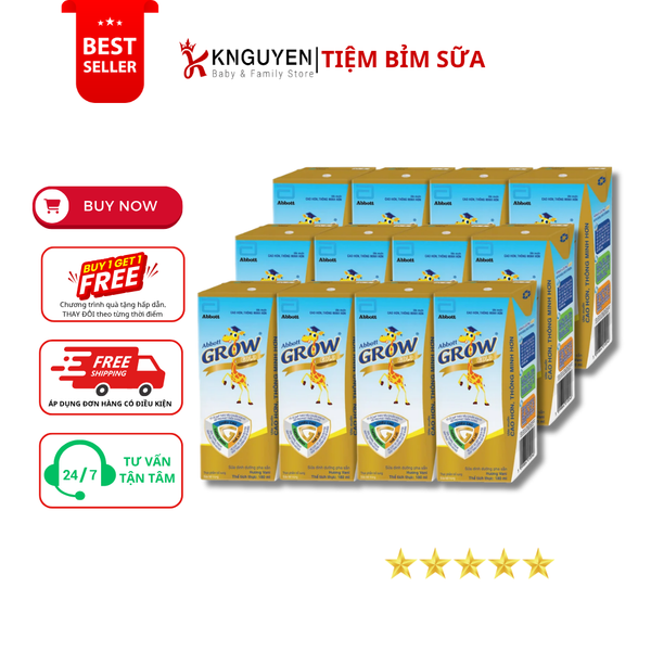  Sữa Abbott Grow Gold 180ML 
