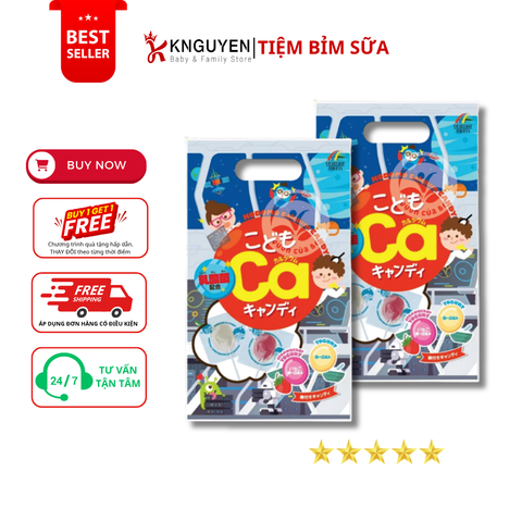  Kẹo mút bổ sung Canxi và lợi khuẩn cho bé Unimat Riken vị sữa chua trái cây 70g (10 cái) 