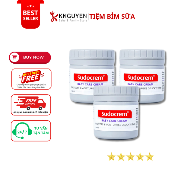  Kem trị hăm Sudocream mini 60g 