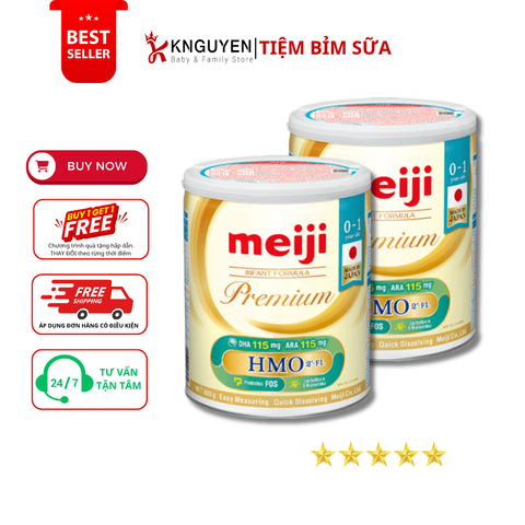  Sữa Meiji Premium Nhật Bản (bổ sung HMO 2'-FL) 