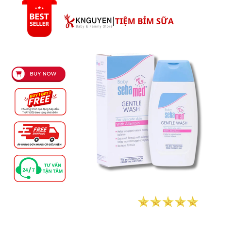  Sữa Dưỡng Ẩm Toàn Thân Cho Bé Sebamed pH5.5 (200ml) 