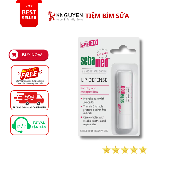  Son dưỡng môi SEBAMED  SPF30 (4.8g) 